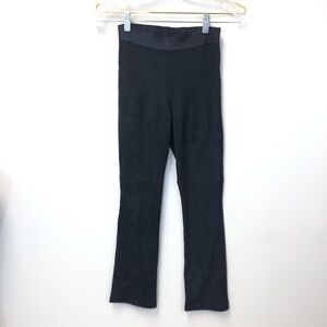 David LERNER vegan suede‎ black pant xs